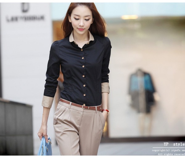 lady-spring-summer-clothes-chiffon-shirts-business-official-slender-women-under-shirt-decent-young-short-long